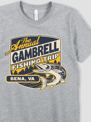 Fishing Trip : Premium Printed T-Shirts