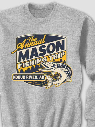 Fishing Trip : Printed Sweatshirts