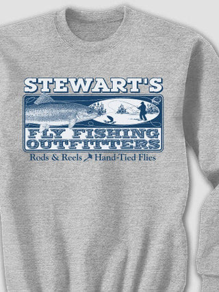 Fly Fishing : Printed Sweatshirts