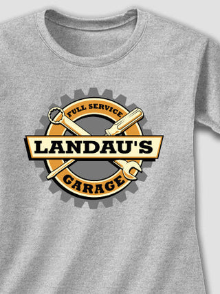 Garage : Adult Ladies Fitted T-Shirt