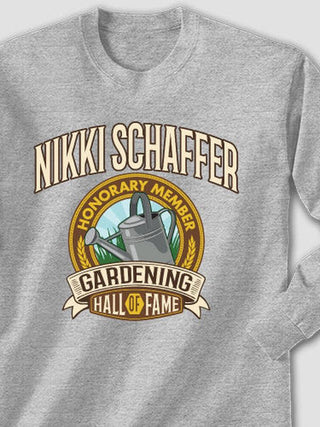 Gardening Hall Of Fame : Printed Long Sleeves