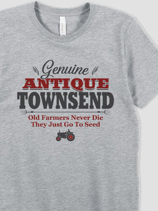 Genuine Antique Farmer : Premium Printed T-Shirts