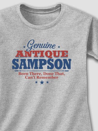 Genuine Antique : Adult Ladies Fitted T-Shirt