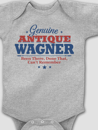 Genuine Antique : Printed Baby Bodysuits