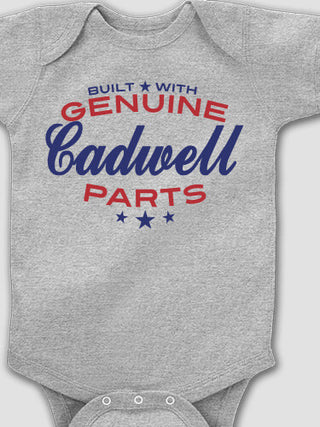 Genuine Parts : Printed Baby Bodysuits