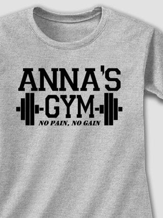 Gym : Adult Ladies Fitted T-Shirt