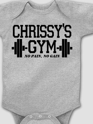 Gym : Printed Baby Bodysuits