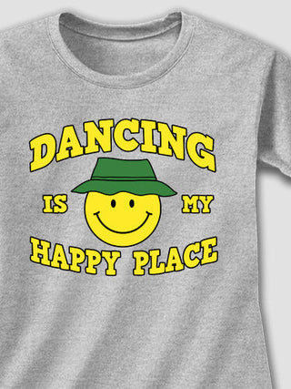 Happy Place : Adult Ladies Fitted T-Shirt
