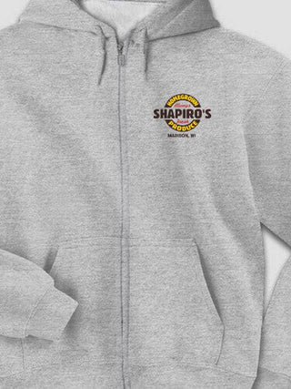 Homegrown Produce : Embroidered Zip Hoodies