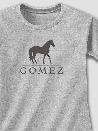 Horse : Adult Ladies Fitted T-Shirt