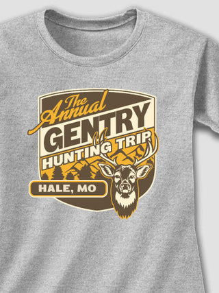 Hunting Trip : Adult Ladies Fitted T-Shirt