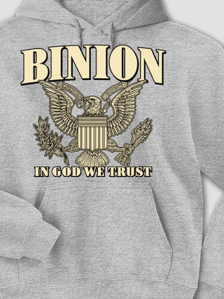 In God We Trust : Printed Hoodies