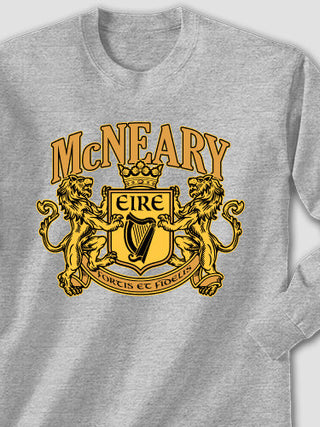 Irish Crest : Printed Long Sleeves