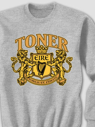 Irish Crest : Printed Sweatshirts