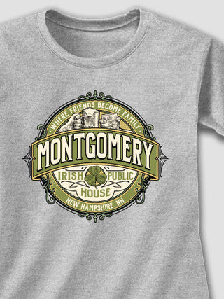 Irish Public House : Adult Ladies Fitted T-Shirt