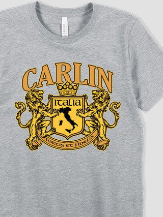 Italian Crest : Premium Printed T-Shirts
