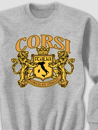 Italian Crest : Printed Sweatshirts