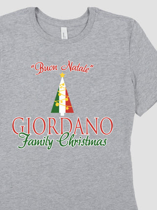 Italian Family Christmas : Premium Ladies T-Shirts