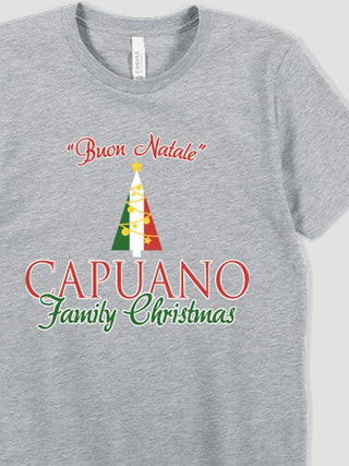 Italian Family Christmas : Premium Printed T-Shirts