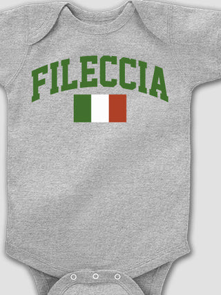 Italian Flag Varsity : Printed Baby Bodysuits