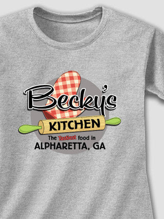 Kitchen : Adult Ladies Fitted T-Shirt