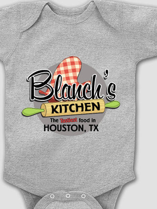Kitchen : Printed Baby Bodysuits