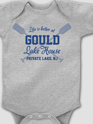 Lake House : Printed Baby Bodysuits