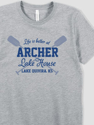 Lake House : Premium Printed T-Shirts
