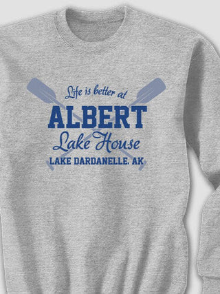 Lake House : Printed Sweatshirts