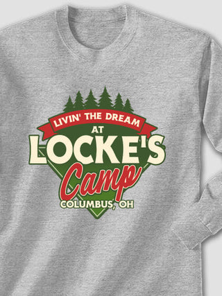 Livin' The Dream Camp : Printed Long Sleeves