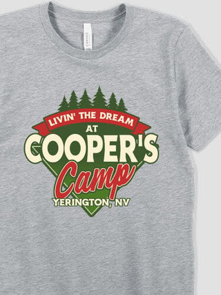 Livin' The Dream Camp : Premium Printed T-Shirts