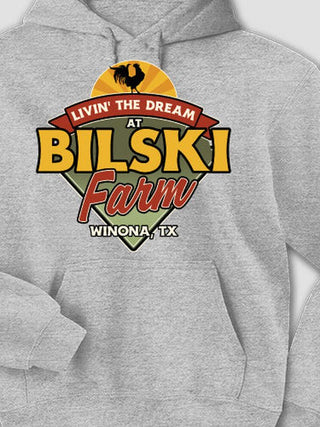 Livin' The Dream Farm : Printed Hoodies