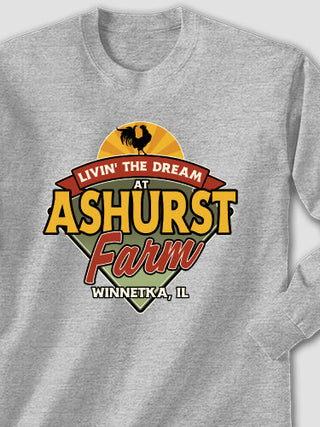 Livin' The Dream Farm : Printed Long Sleeves