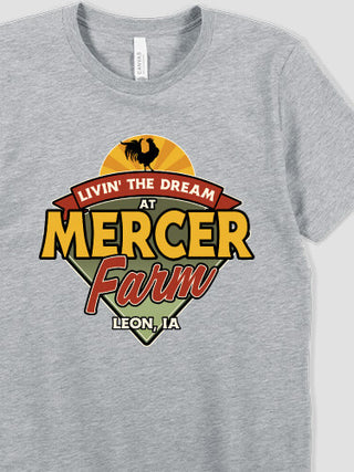 Livin' The Dream Farm : Printed T-Shirts