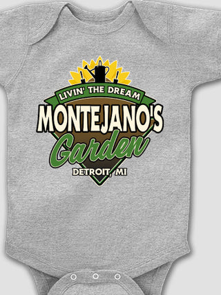 Livin' The Dream Garden : Printed Baby Bodysuits
