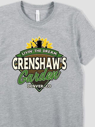 Livin' The Dream Garden : Premium Printed T-Shirts