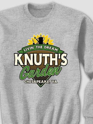 Livin' The Dream Garden : Printed Sweatshirts