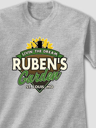 Livin' The Dream Garden : Printed T-Shirts