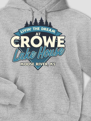 Livin' The Dream Lake House : Printed Hoodies