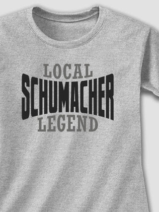 Local Legend : Adult Ladies Fitted T-Shirt