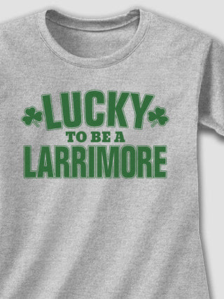 Lucky To Be : Adult Ladies Fitted T-Shirt