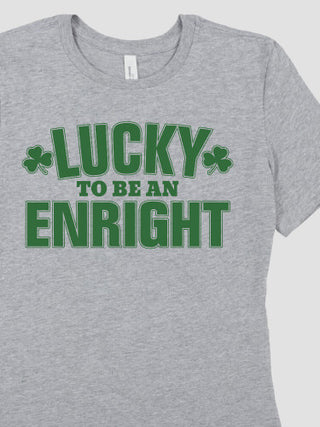 Lucky To Be : Premium Ladies T-Shirts