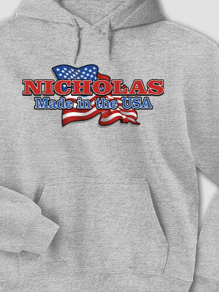 Made in the USA : Printed Hoodies