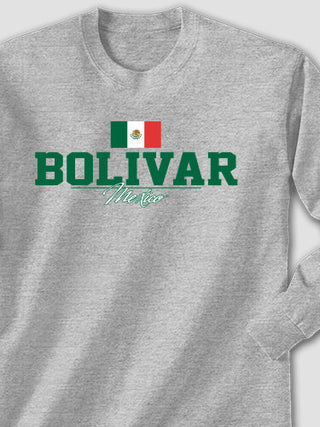 Mexican Flag : Printed Long Sleeves