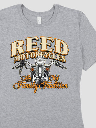 Motorcycle Family Tradition : Premium Ladies T-Shirts