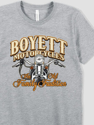 Motorcycle Family Tradition : Premium Printed T-Shirts