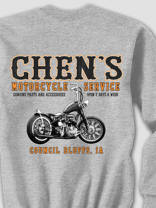 Motorcycle Service BP : Printed Sweatshirts