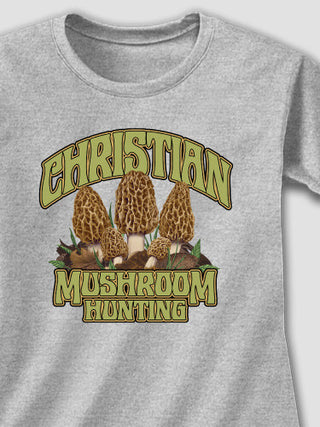 Mushroom Hunting : Printed T-Shirts
