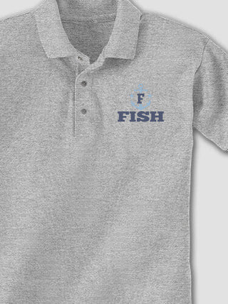 Nautical Monogram : Embroidered Polo Shirts