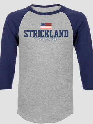 American Flag : Printed Raglan Shirts
